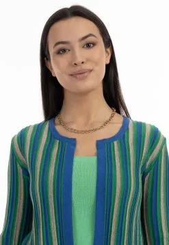 Faina Vest - Blau Mehrfarbig -Outlet Faina Winkel 6bf5d93c74e44fbaacdf5adc8441137c