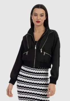 Faina Lichte Jas - Schwarz