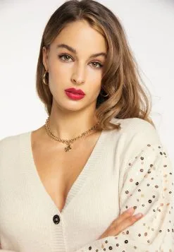 Faina Imane - Vest - White -Outlet Faina Winkel 6f0b25eaa4f84c4e8c2fd848487984fd