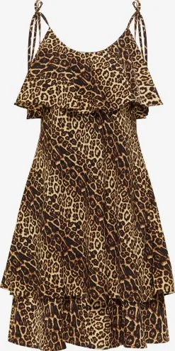 Faina Zomerjurken Zomerjurk Dames Beige