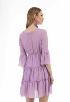 Faina Mini Jurken Jurk Dames Orchidee -Outlet Faina Winkel 70d49af53015bc0db0855963cf460914