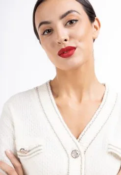 Faina Koosh - Vest - Wollweiss -Outlet Faina Winkel 73ce5fdab0674143b1b39c2515f1c5d9