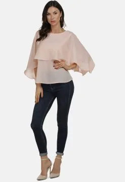Faina Blouses & Tunieken Blouse Dames Poederroze -Outlet Faina Winkel 76287cbec621519da5100c4950e08805