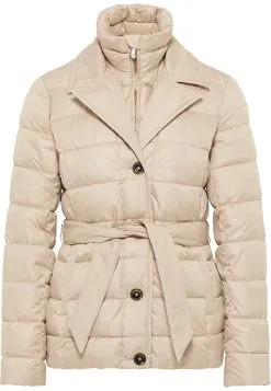 Faina Caspio - Winterjas - Beige -Outlet Faina Winkel 7670f97394a947f89c885c855d4485ca