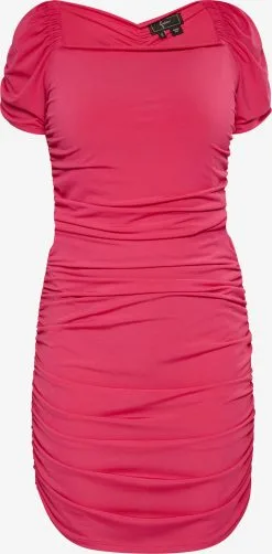 Faina Mini Jurken Jurk Dames Framboos