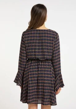 Faina Mini Jurken Jurk Dames Marine -Outlet Faina Winkel 78deac0d0d1e658623d598db2358661f