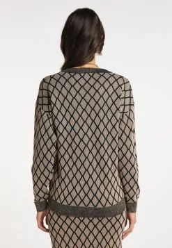 Faina Nascita - Trui - Kamel Mehrfarbig -Outlet Faina Winkel 7baae3e324a945fea3c0f022221734a1