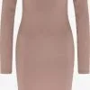 Faina Mini Jurken Jurk Dames Taupe -Outlet Faina Winkel 7d42ac473acc9281db8164b6fab8ca8a