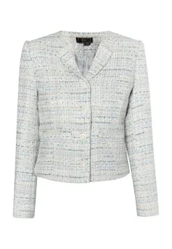 Faina BoucléNascita - Blazer - Hellblau Mehrfarbig -Outlet Faina Winkel 7de97da111cd43729be6ffc3c9b643b5