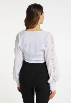 Faina Kanten Blouses Blouse Dames Wit -Outlet Faina Winkel 7f5e48368790cfa455942d7d359face9