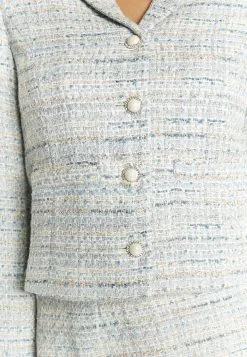 Faina BoucléNascita - Blazer - Hellblau Mehrfarbig -Outlet Faina Winkel 8036072c0f984040900d896941075e88