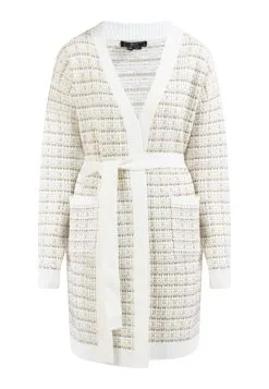 Faina Mit Effektgarn Aleva - Vest - Weiss -Outlet Faina Winkel 80dfe7637d9f44f68184d51dc1769127