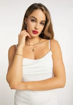 Faina Cocktailjurken Cocktailjurk Dames Wolwit -Outlet Faina Winkel 81c041c0b1757619a75b2e079e514b53