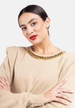 Faina Trui - Beige 9 Faina Trui - Beige -Outlet Faina Winkel 82b68d54beb04e42abde9740d18a4e25