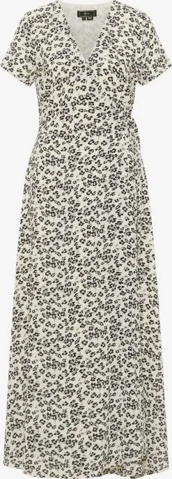 Faina Maxi Jurken Jurk Dames Natuurwit