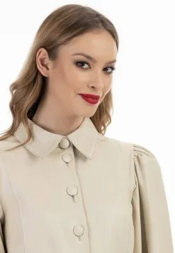 Faina Blousejurken Blousejurk Dames Wolwit -Outlet Faina Winkel 86e7b29e50abbcb47c6cab21b5a7dbc3