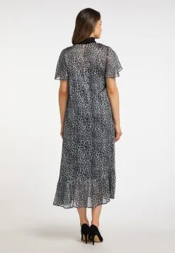 Faina Maxi Jurken Jurk Dames Grijs -Outlet Faina Winkel 8bbd2cb064b1a7d4cfd2522fc7042a0b