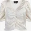 Faina Blouses Met Korte Mouw Blouse Dames Wolwit -Outlet Faina Winkel 8bdd131acc43bbcca3646cd584b63444