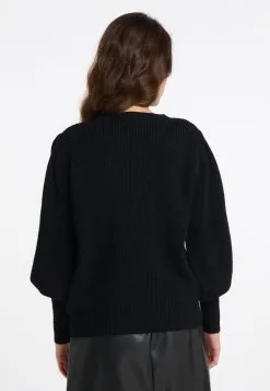 Faina Fijngebreide Truien Trui Tylin Dames Zwart -Outlet Faina Winkel 8f7136e78e93b25d74bce16b45513ca1