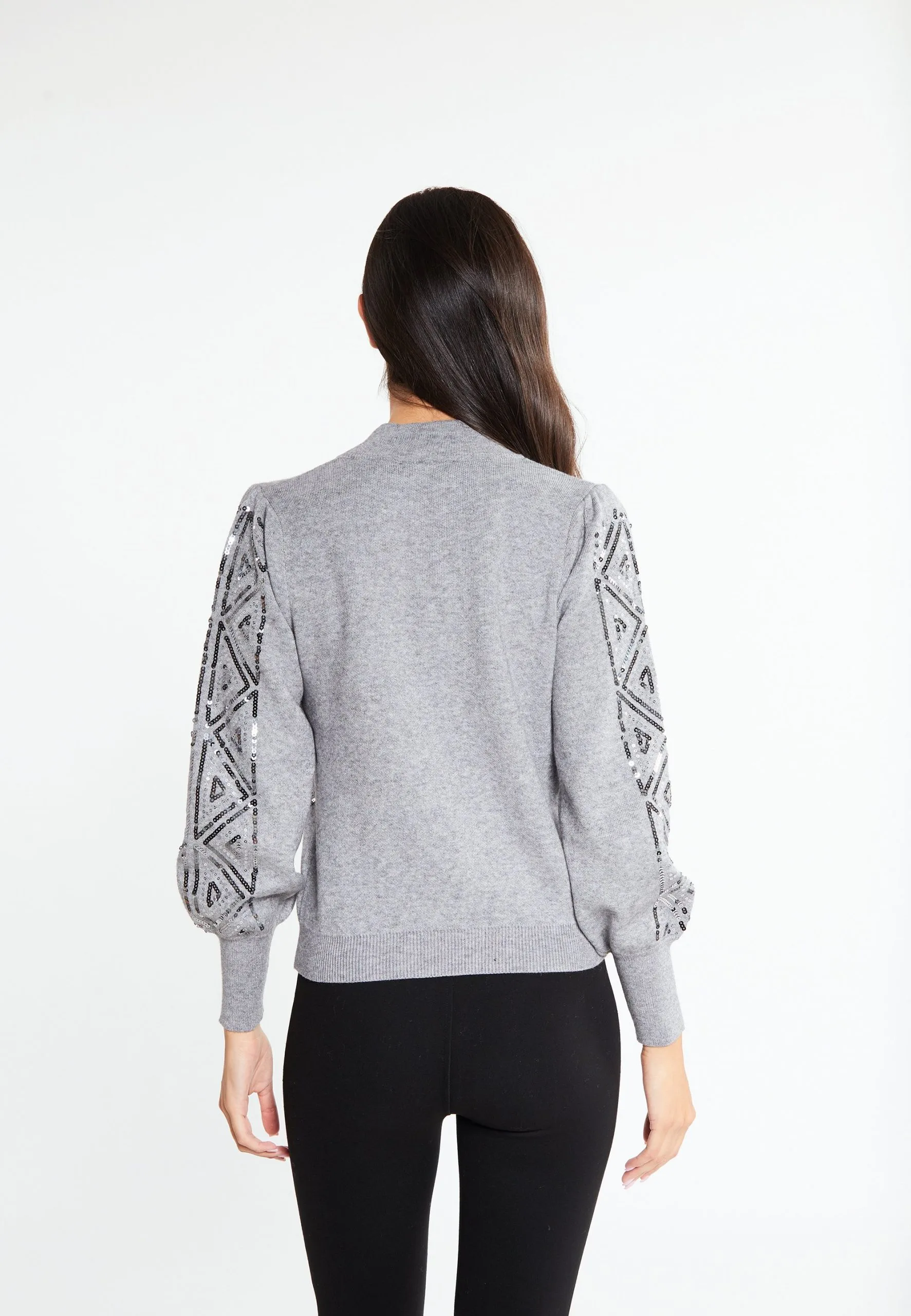 Faina Tuxe - Trui - Grau 5 Faina Tuxe - Trui - Grau - Afbeelding 3