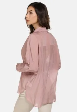 Faina Overhemden Blouse Dames Poederroze -Outlet Faina Winkel 9790d5a6b7b416030faf1c6792aaf4ac