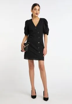 Faina Blousejurken Blousejurk Koosh Dames Zwart -Outlet Faina Winkel 98c732f152deded0618a3ea71c08829a