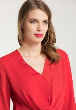 Faina Blouses & Tunieken Blouse Dames Lichtrood -Outlet Faina Winkel 9994d75272ad6b57bc324e960eb89471
