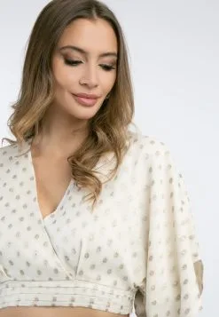 Faina Blouses Met Korte Mouw Blouse Minya Dames Wolwit -Outlet Faina Winkel 9b6d3cdd61c618cafca1eada26878436