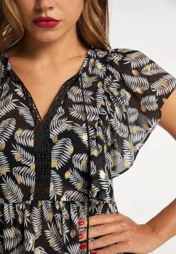 Faina Kanten Blouses Blouse Dames Zwart -Outlet Faina Winkel 9bd292a272cf8da40b61eeccfa5c9aca