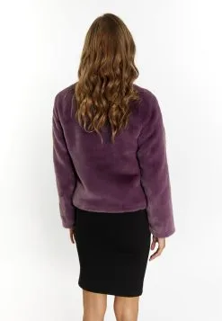 Faina Embell - Imitatieleren Jas - Violett -Outlet Faina Winkel a39c66ba79ce42a4ad52e1d9e40f5fc9