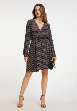 Faina Mini Jurken Jurk Dames Marine -Outlet Faina Winkel a401f2606a5d0fc5c5fb70e7e7583c54