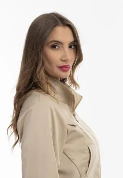 Faina Lichte Jas - Beige -Outlet Faina Winkel a43f506fbe9c42f592841256e1cd4c73