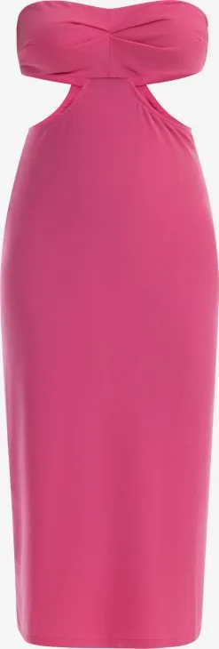 Faina Jerseyjurken Jurk Dames Pink