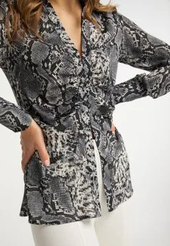 Faina Overhemden Blouse Dames Grijs / Donkergrijs -Outlet Faina Winkel a685e1a37c3d507ebbbe6bb7ed7af3c2