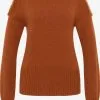 Faina Fijngebreide Truien Trui Tuxe Dames Oker -Outlet Faina Winkel a957f2cd88f21b53ac6242855d4cee9a