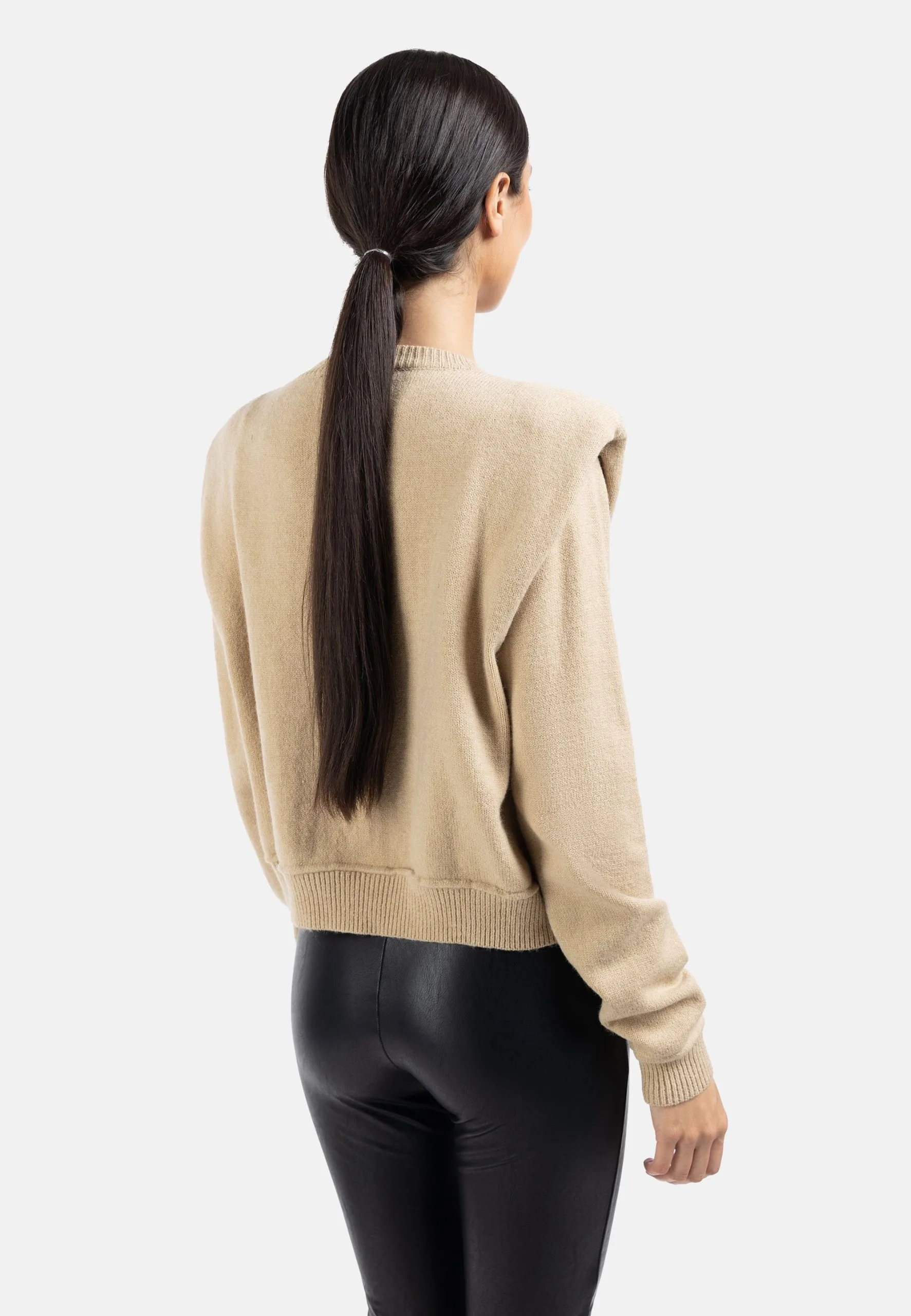 Faina Trui - Beige 4 Faina Trui - Beige - Afbeelding 2