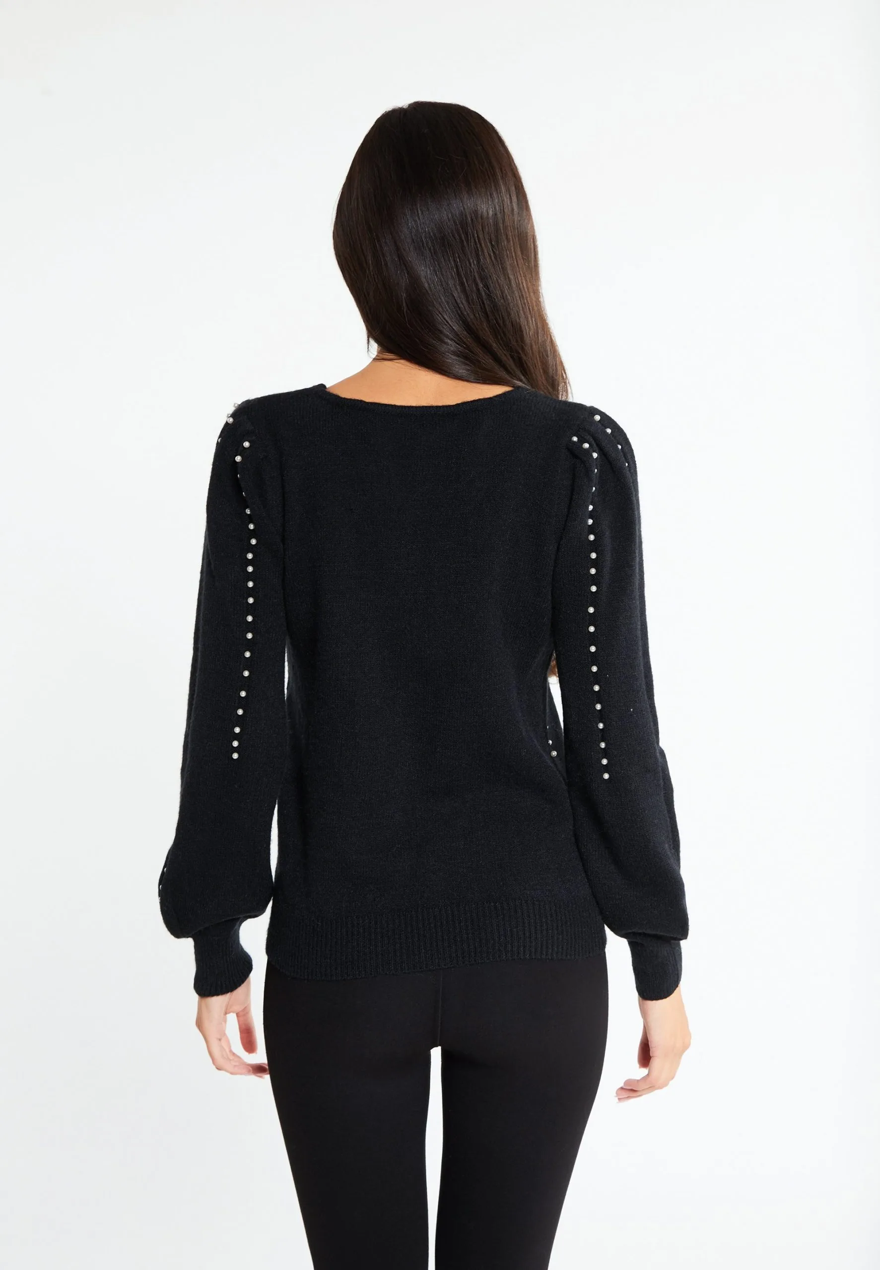 Faina Tuxe - Trui - Schwarz 5 Faina Tuxe - Trui - Schwarz - Afbeelding 3