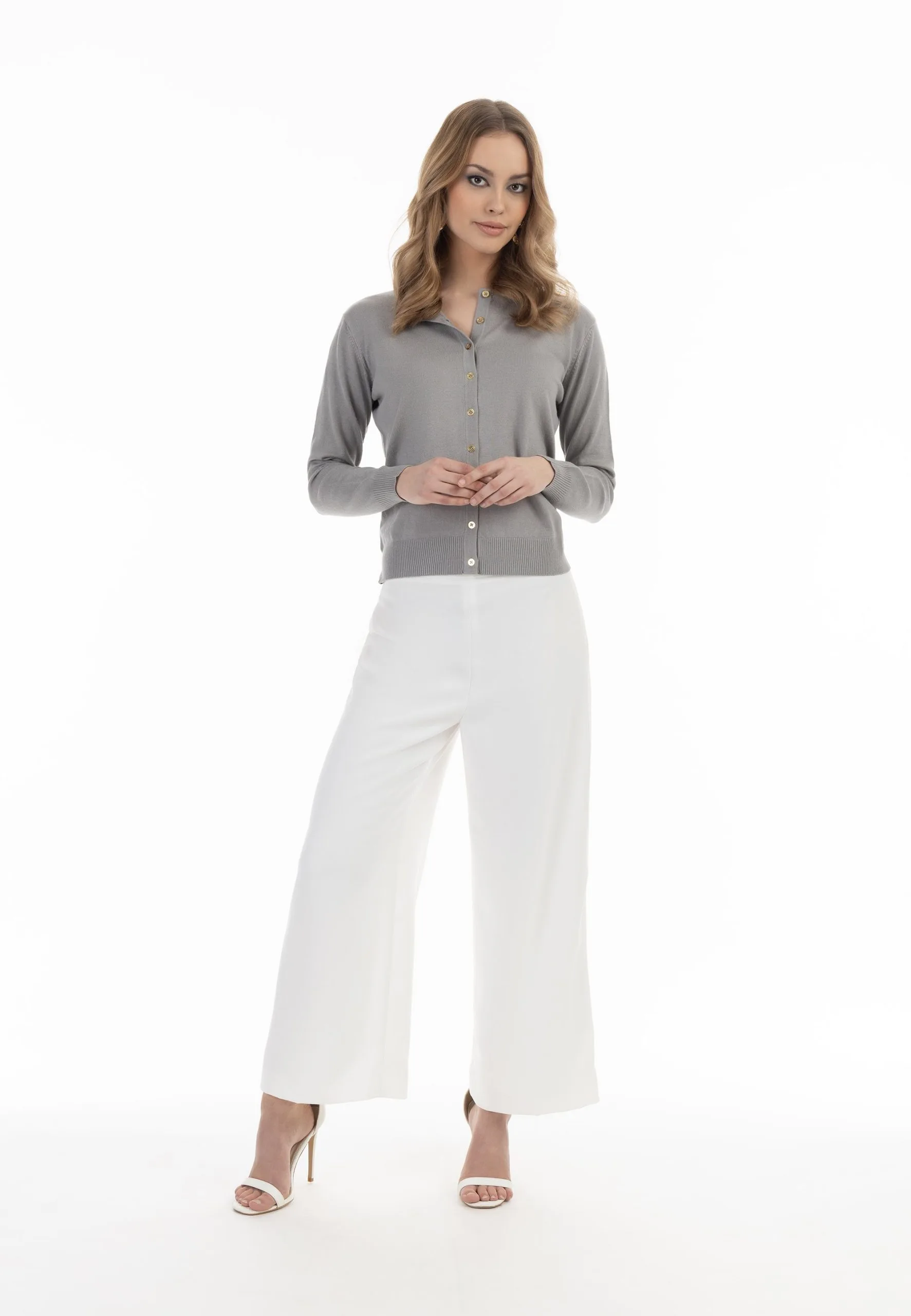 Faina Vest - Grau 4 Faina Vest - Grau - Afbeelding 2