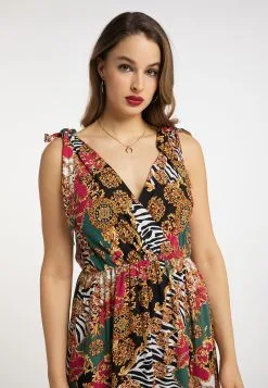 Faina Maxi Jurken Jurk Dames Gemengde Kleuren -Outlet Faina Winkel b2dd791303f0dec6b4f1afb27f229e97