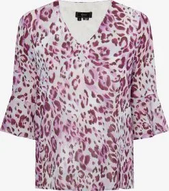 Faina Blouses Met Korte Mouw Blouse Dames Sering / Bessen