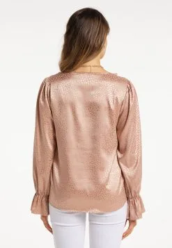 Faina Blouses & Tunieken Blouse Dames Nude -Outlet Faina Winkel b6155d3bc884aae30922a6585e02d0b5