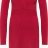 Faina Gebreide Jurken Gebreide Jurk Dames Rood -Outlet Faina Winkel bef66a24864f10658e085a25013a6b1d