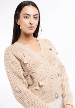 Faina Tylin - Vest - Beige -Outlet Faina Winkel c1083af885174ffc9c0171e2ffe8cd93