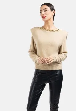 Faina Trui - Beige 11 Faina Trui - Beige -Outlet Faina Winkel c181e435e38d42e18bc677e9f5355863