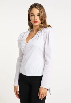Faina Blouseshirts Blouse Dames Wit -Outlet Faina Winkel c1b01bc9c3d9449d1109f18e0e9be231