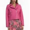 Faina Imitatieleren Jas - Pink 2 Faina Imitatieleren Jas - Pink -Outlet Faina Winkel c2b4ee6b2e0b47b187e84d29b44126a9
