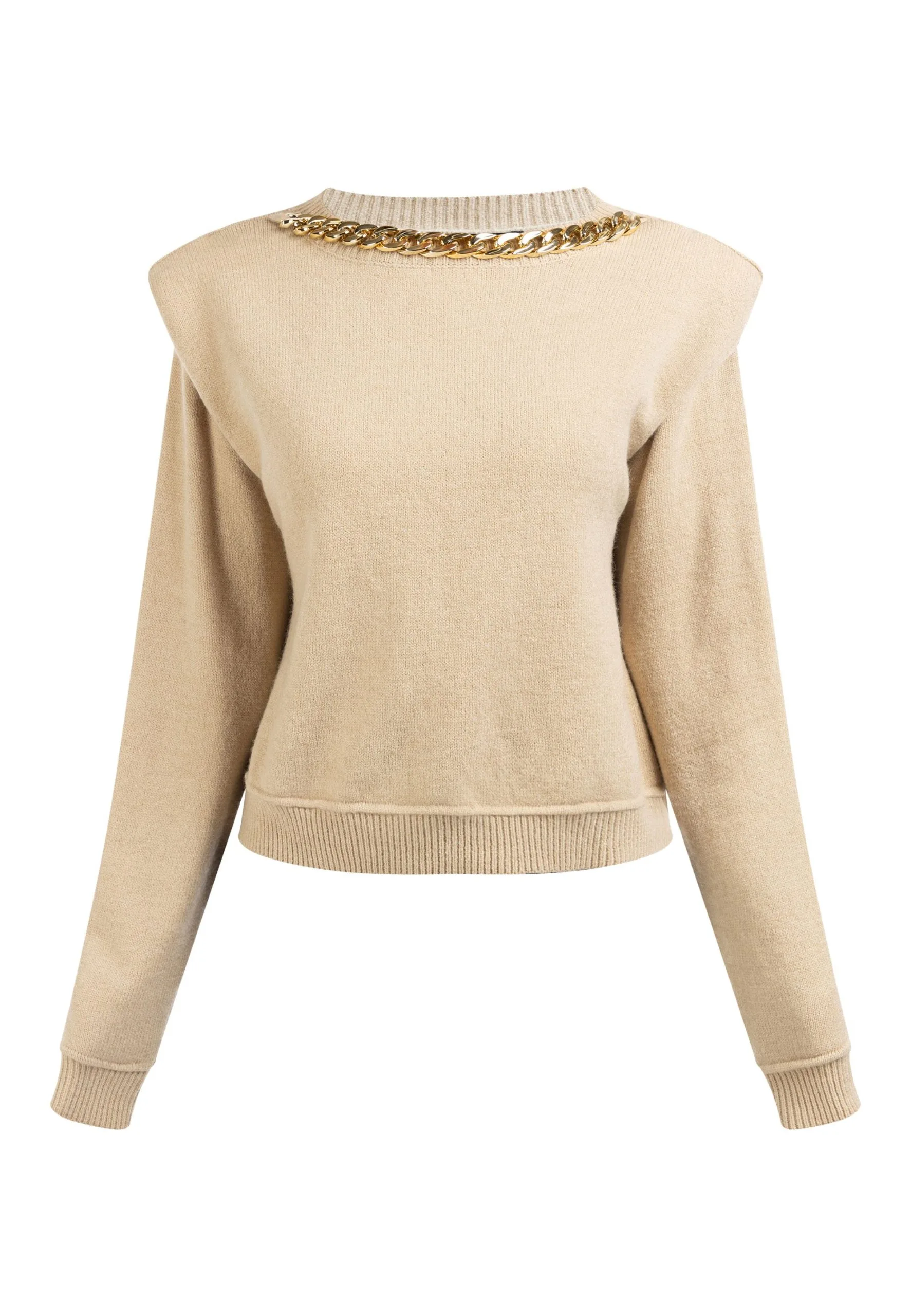 Faina Trui - Beige 6 Faina Trui - Beige - Afbeelding 4