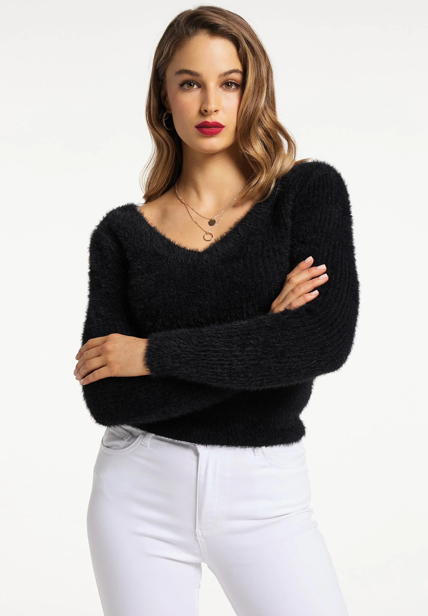 Faina Minya - Trui - Schwarz 3 Faina Minya - Trui - Schwarz