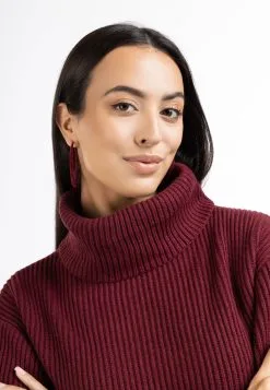 Faina Koosh - Trui - Dunkelkirschrot -Outlet Faina Winkel c99d0350aea949ae9f206891bd97cc43