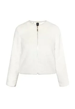 Faina Embell - Imitatieleren Jas - Wollweiss -Outlet Faina Winkel c9f5b8770b39441e8ee62fe1091db801